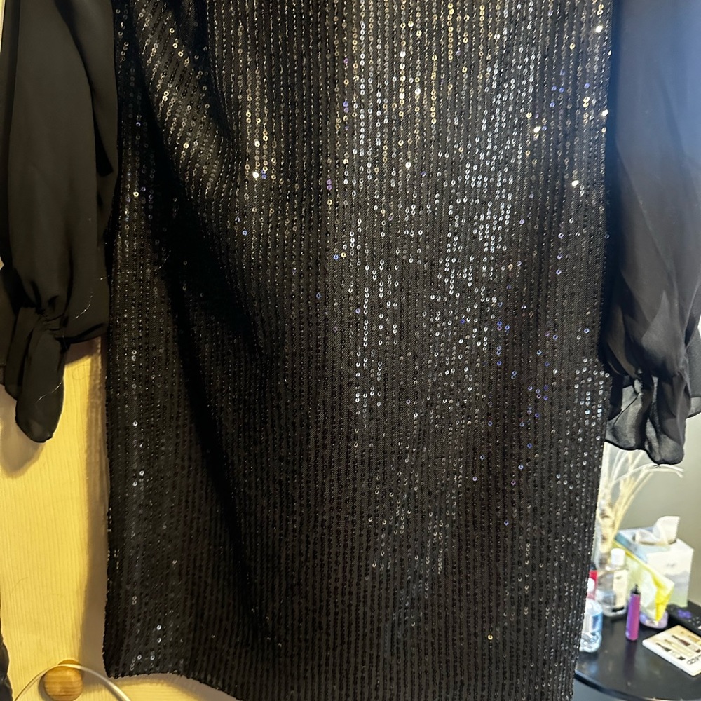 Sequin Semi Party Dress